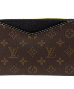LOUIS VUITTON 팔라스 소가죽 휴대용 크로스백, 숄더 백 레귤러 여성 브라운 L22*W5*H13cm
