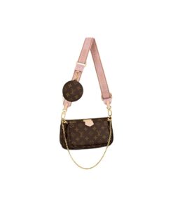 루이비통 멀티 포쉐트 악세수아 모노그램 라이트 핑크 L24*W4*H13.5cm