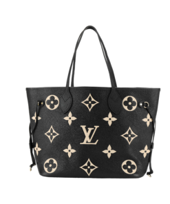 루이비통 네버풀 Mm 모노그램 앙프렝뜨 블랙 베이지 L31*W14*H28cm