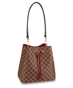 LOUIS VUITTON NOE 가죽 버킷 백, 휴대용 크로스백, 숄더 백 여성 L26*W17.5*H26cm